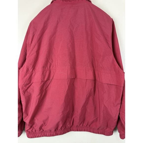 VTG Catalina C-Tek Red Women’s Windbreaker Jacket Full-Zip Y2K Size L - Picture 8 of 12